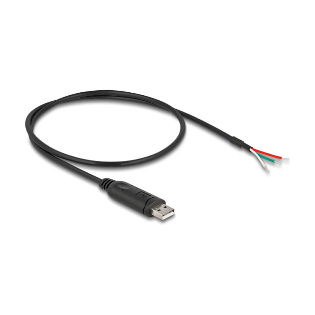 DeLOCK Cable adaptador USB 2.0 Tipo-A a serie RS-485, 0,5 m DeLOCK Cable adaptador USB 2.0 Tipo-A a serie RS-485, 0,5 m