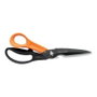 Fiskars Cuts+More Tijera multiusos negra y naranja