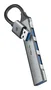 NGS IHUB4 MICRO Hub USB de 4 puertos, Plata