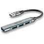 NGS Hub USB 4 Puertos: 1 USB 3.2, 3 USB 2.0