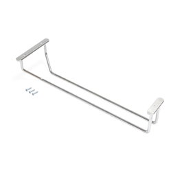 Emuca Soporte para copas Supra de 1 línea, 340mm, Cromado