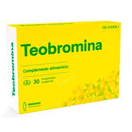 DEVICARE Teobromina 200mg 30 comprimidos para prevención y disolución de cálculos renales de ácido úrico