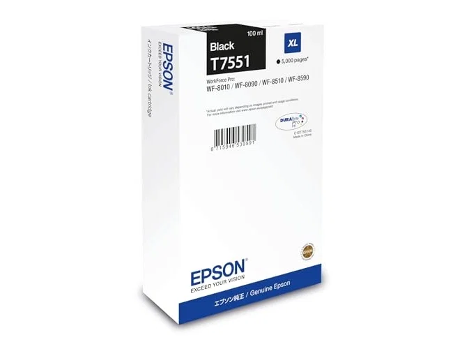 Epson Cartucho Negro XL C13T75514N