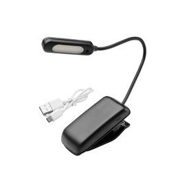 MAURER Linterna LED de Mesa y Lectura Recargable con Clip