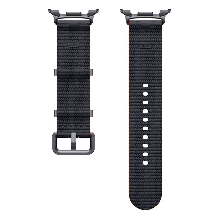 Samsung ET-SOL32SBEGEU Correa de Nylon para Galaxy Watch8 | Watch8 Talla S/M Grafito