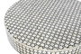 DKD Home Decor Mesa de Centro Bone 23 con Taracea Bicolor