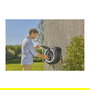 Gardena P4A S w 40m 2.5Ah/18V Enrollador de manguera con batería XXL para pared, 40 m, Negro