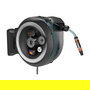 Gardena P4A S w 40m 2.5Ah/18V Enrollador de manguera con batería XXL para pared, 40 m, Negro