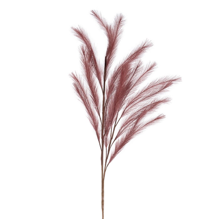 Rama Burdeos Nailon Decoración 110 cm (Set de 12)