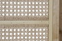 DKD Home Decor Biombo de Ratán 135x2x180 cm Marrón