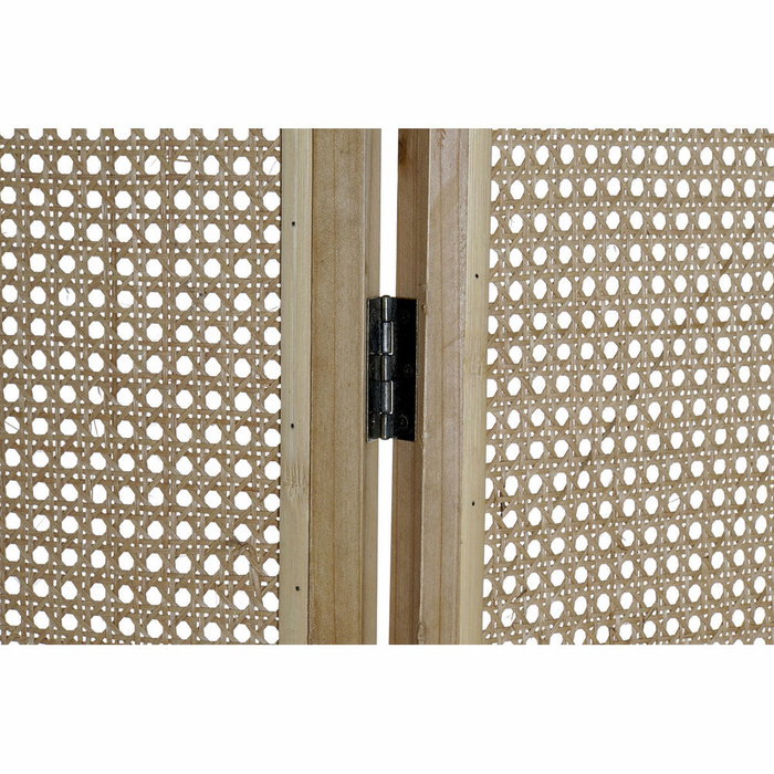 DKD Home Decor Biombo de Ratán 135x2x180 cm Marrón DKD Home Decor Biombo de Ratán 135x2x180 cm Marrón