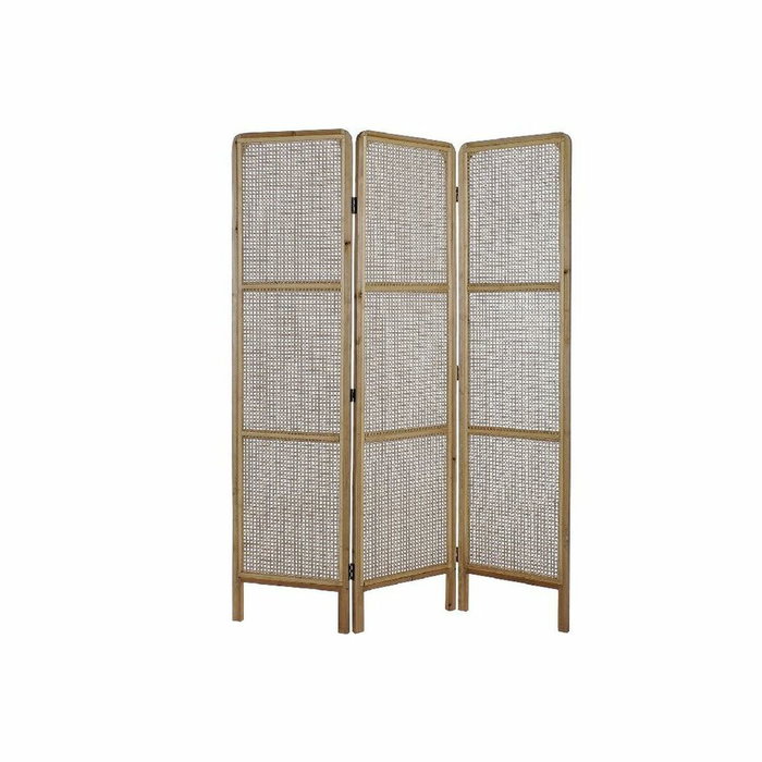 DKD Home Decor Biombo de Ratán 135x2x180 cm Marrón DKD Home Decor Biombo de Ratán 135x2x180 cm Marrón