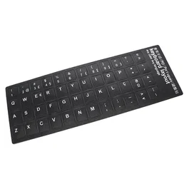Generico Pegatina para convertir teclado en idioma portugués negro