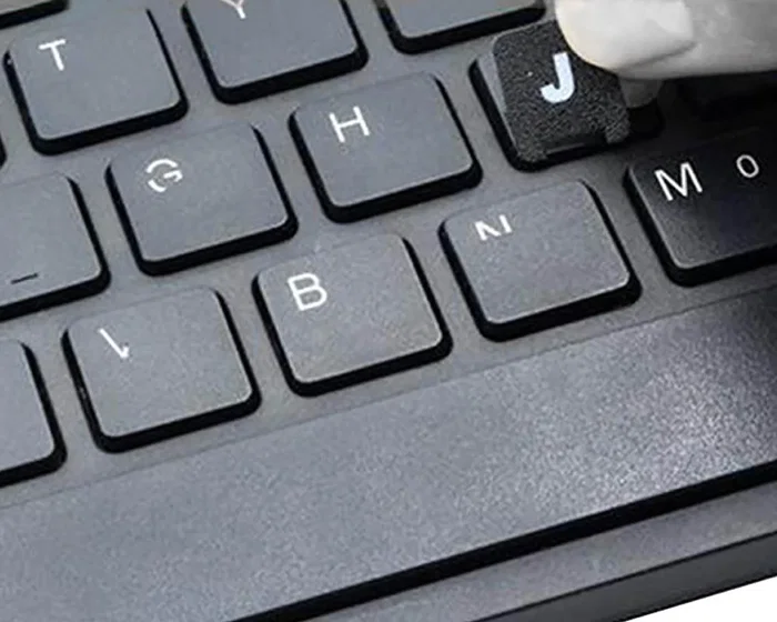 Generico Pegatina para convertir teclado en idioma portugués negro