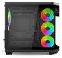 Redragon Vision ARGB GC-625-PRO Torre Gaming Middle Tower ATX Vidrio Templado ARGB 4 Ventiladores USB-C Negro