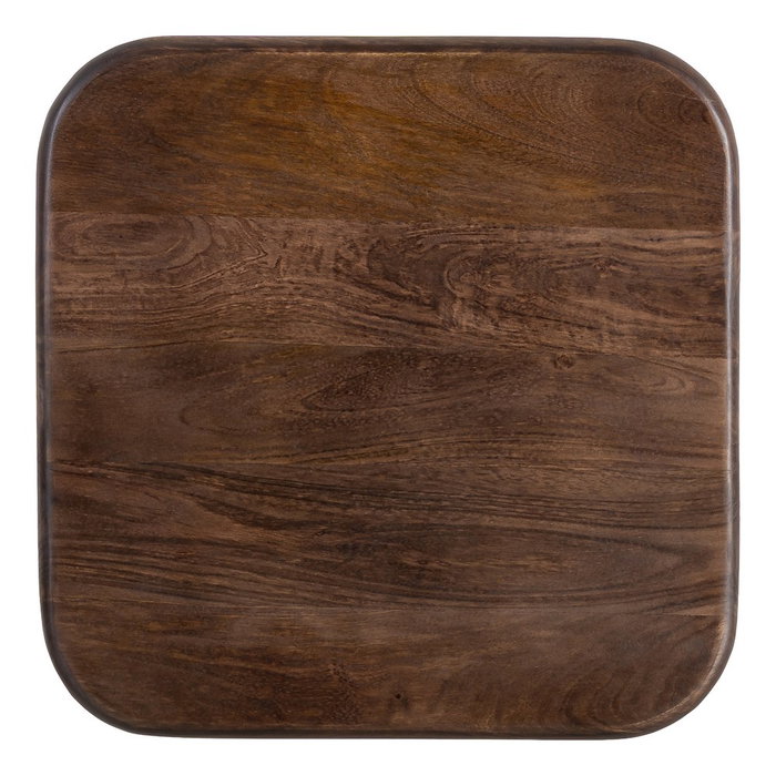 Mesita Marrón Madera de Mango 45 X 45 X 55 cm