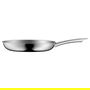 WMF Profi Resist Bratpfanne Sartén de 28 cm, Acero Inoxidable y Aluminio, para todo tipo de cocinas, Negro