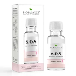 Bio Balance S.O.S Loción tónica de limpieza y purificación para la cara, 20 ml