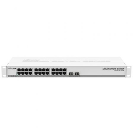 Mikrotik CSS326-24G-2S+RM Switch Gigabit Ethernet 26 Puertos 24x RJ45 10/100/1000 SFP+ PoE IN