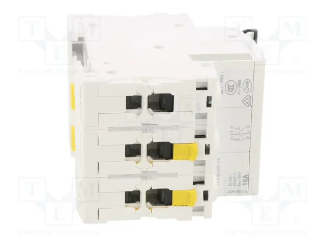 SCHNEIDER ELECTRIC Interruptor magnetotérmico ACTI9 iC60H 16A 3 Polos Curva B SCHNEIDER ELECTRIC Interruptor magnetotérmico ACTI9 iC60H 16A 3 Polos Curva B