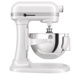 Kitchenaid Batidora Amasadora K5 Super Blanca, 4.8 L, 320 W, Potente, Bowl de Acero Inoxidable, Para Panadería y Repostería
