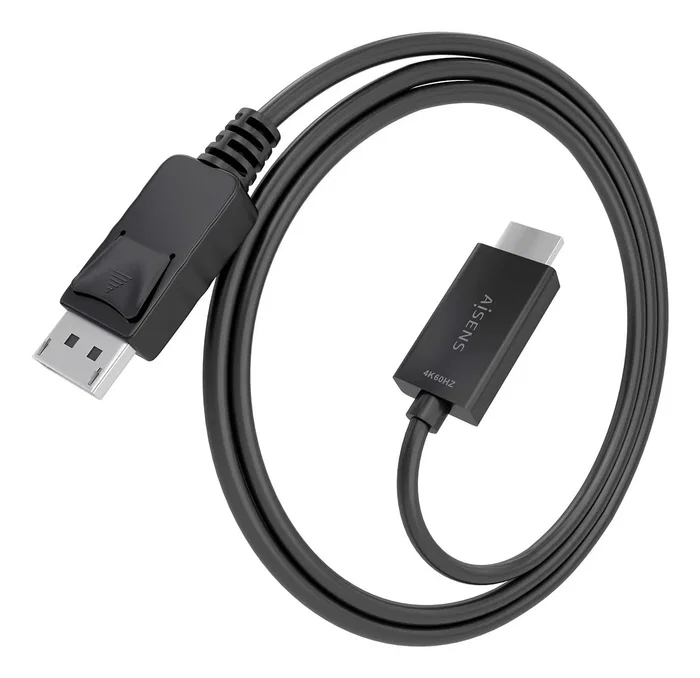 Aisens Cable Conversor DisplayPort a HDMI 4K@60Hz 1.5m Negro