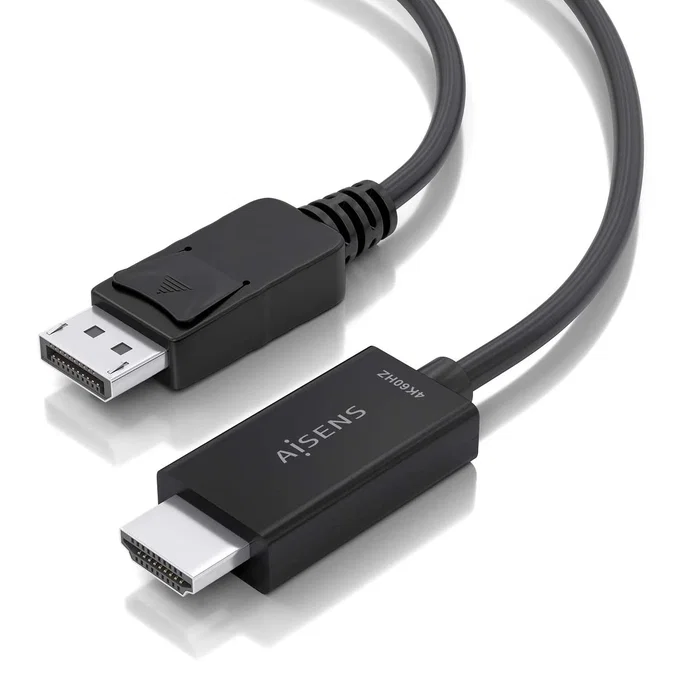 Aisens Cable Conversor DisplayPort a HDMI 4K@60Hz 1.5m Negro