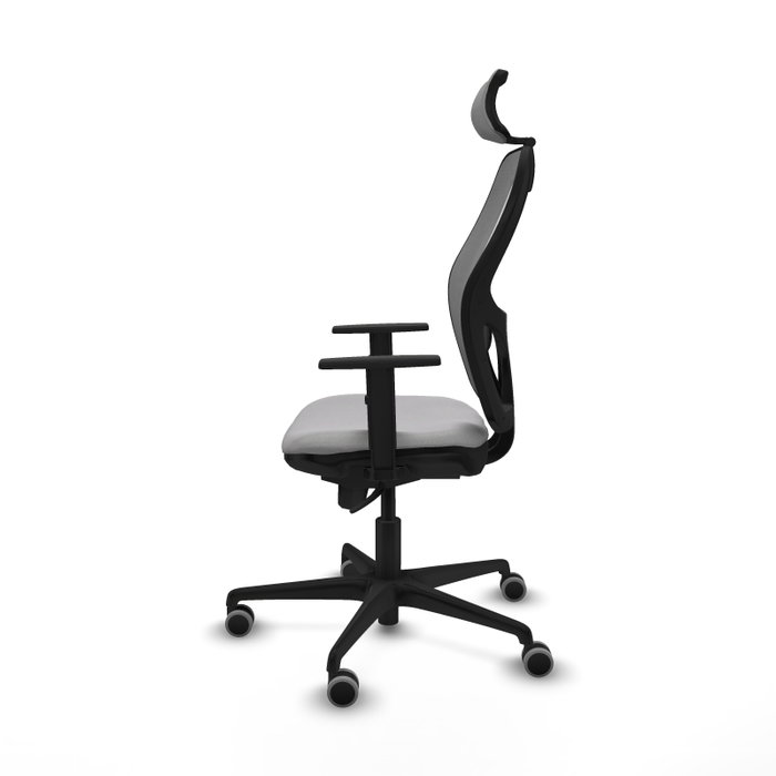 PIQUERAS Y CRESPO Silla de oficina Jorquera con mecanismo Sincro, Gris PIQUERAS Y CRESPO Silla de oficina Jorquera con mecanismo Sincro, Gris