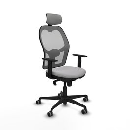 PIQUERAS Y CRESPO Silla de oficina Jorquera con mecanismo Sincro, Gris