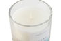 DKD Home Decor Vela Cristal con Conchas Blanca
