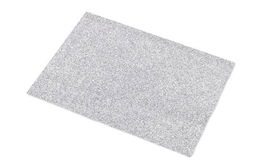 Cartulina Purpurina 50X65 Cm Sadipal 330G Plata Paquete De 5