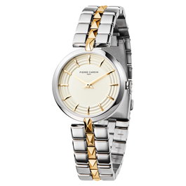 Pierre Cardin Reloj CF.0707.SU.G con Esfera Dorada