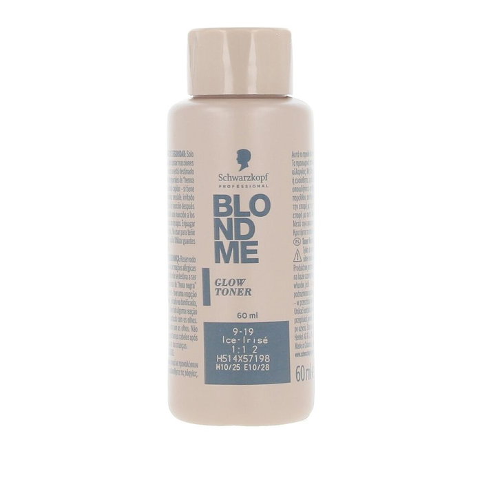 Schwarzkopf BlondMe Glow Toner 9-19 Hielo Irisado Schwarzkopf BlondMe Glow Toner 9-19 Hielo Irisado