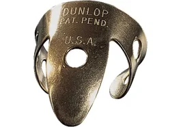 Dunlop Pack 20 Púas Dedo Nickel Silver Mini .015" (0.38 mm) - Púas para Guitarra y Bajo