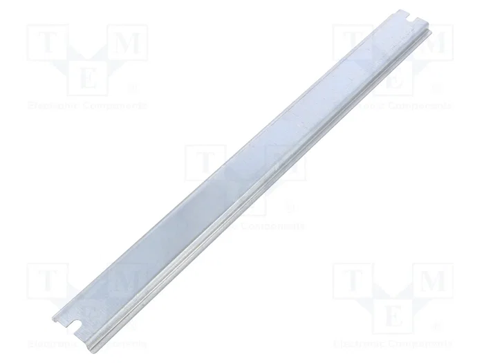 FIBOX Carril DIN TS35 de acero zinc 340x35mm