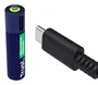 Trust Pilas recargables AAA USB-C 500 mAh, pack de 2 unidades