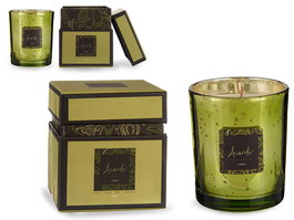 Acorde Vela Viride Te Verde Lima 8x8x9 cm (Set de 8)