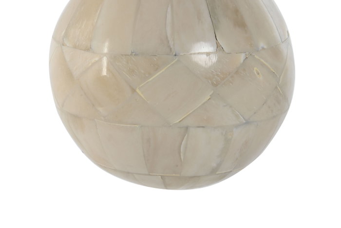DKD Home Decor Bola de Decoración Mango Hueso 10x10x10 Rombo Natural DKD Home Decor Bola de Decoración Mango Hueso 10x10x10 Rombo Natural