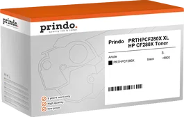 Prindo Classic XL Negro compatible con HP 80X