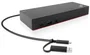 Lenovo 40AF0135EU Base para Portátil y Replicador de Puertos Negro