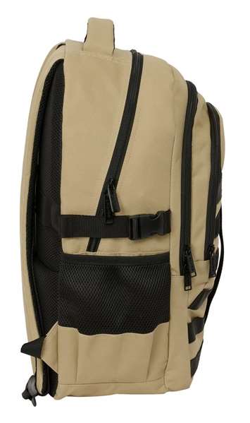 Safta Mochila Cross Doble Safta Camel 34X46X15Cm