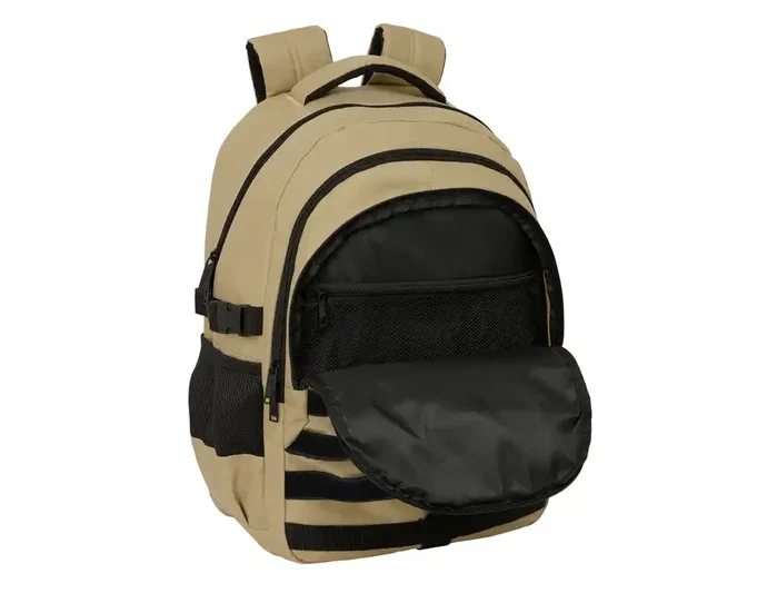 Safta Mochila Cross Doble Safta Camel 34X46X15Cm