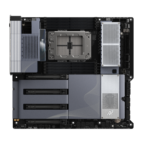 Gigabyte TRX50 AI TOP-2B Placa Base para AMD Ryzen Threadripper PRO 7000, DDR5, Wi-Fi 7