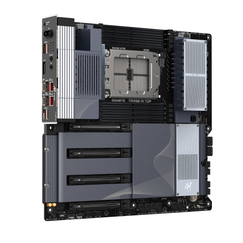 Gigabyte TRX50 AI TOP-2B Placa Base para AMD Ryzen Threadripper PRO 7000, DDR5, Wi-Fi 7