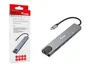EQUIP Adaptador Multifuncional USB-C 8 en 1 con HDMI 4K, Gigabit LAN y PD 100W
