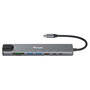 Equip Adaptador USB-C a HDMI, Gigabit Ethernet, 3x USB 3.2 Gen1, SD/TF, Power Delivery 100W