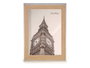 Giftdecor Portafoto Plata Color Madera 13x18 cm (Set de 24)