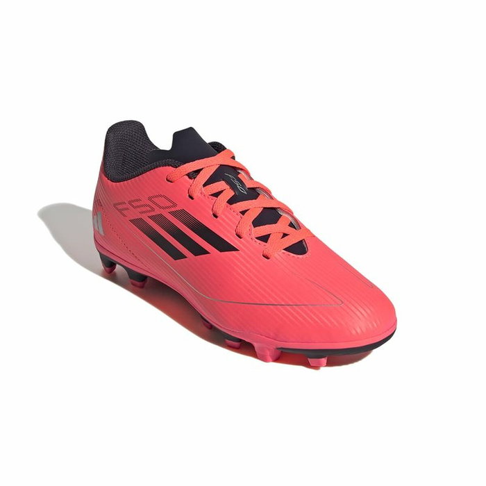 Botas de Fútbol para Niños Adidas F50 Club FxG Rosa Rojo Carmesí