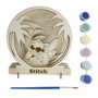 Cerdá Figura Coloreable Stitch Disney de Madera