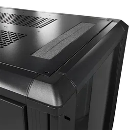 StarTech.com Armario Rack para Servidores 25U 19 pulgadas 4 Columnas con Cerradura, Ruedas y Carriles de Montaje Ajustables, 800 kg
